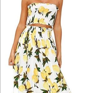 Lemon two piece set!